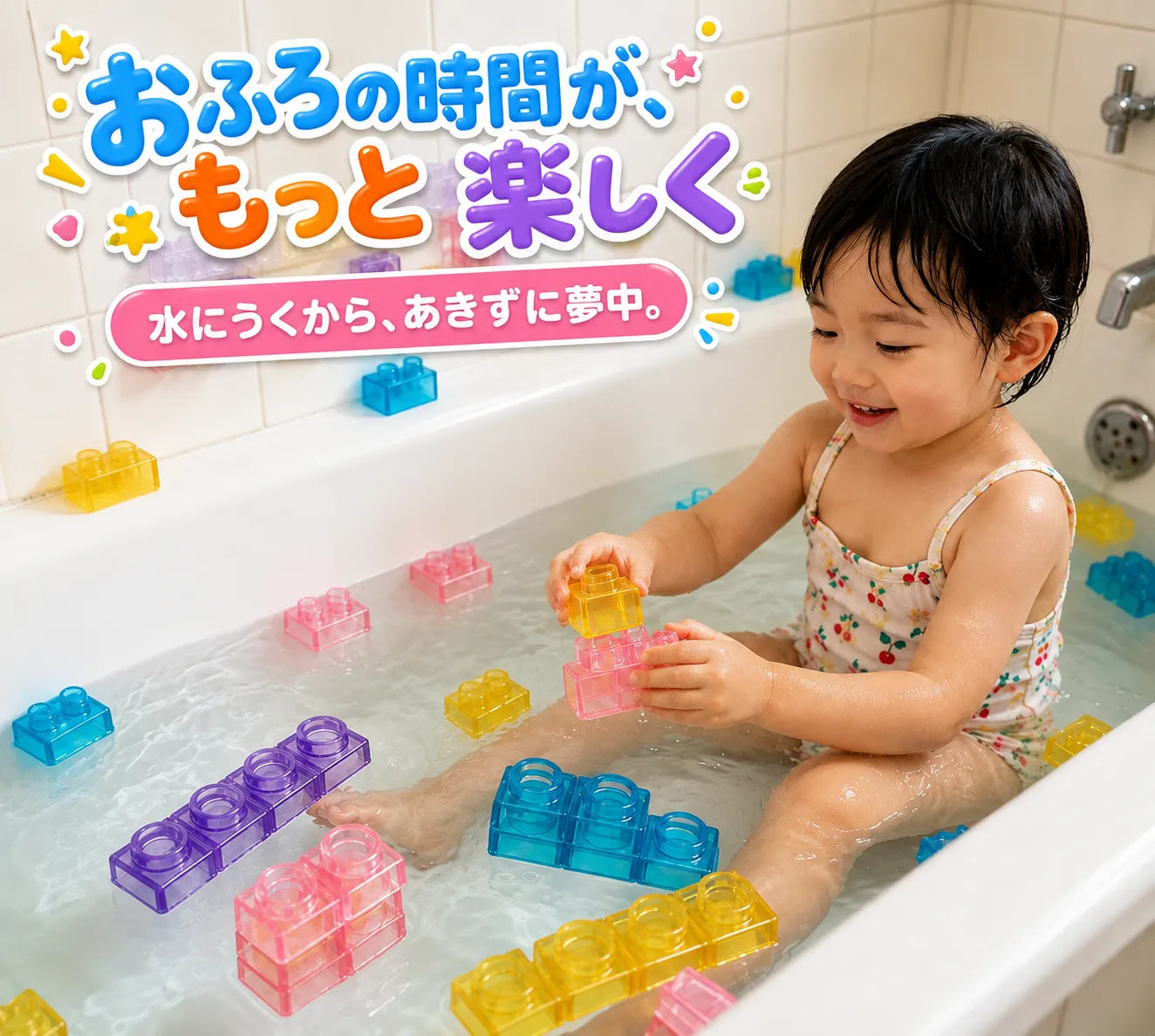 つくる力が育つ、ぷにぷに知育ブロック｜MAGIC GUMMY BLOC™
