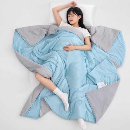 HIYORI™ 熱帯夜のための冷感ケット。触れるたびに、さらり。