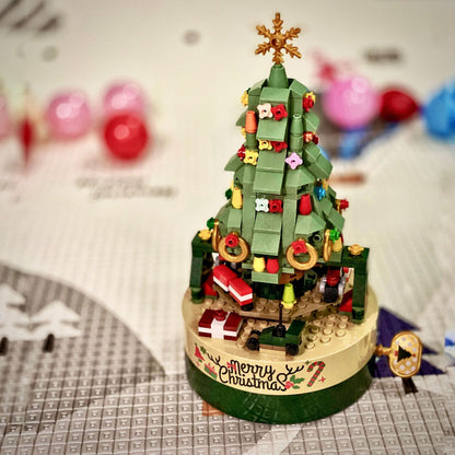 キラキラツリー オルゴール付きクリスマスツリー